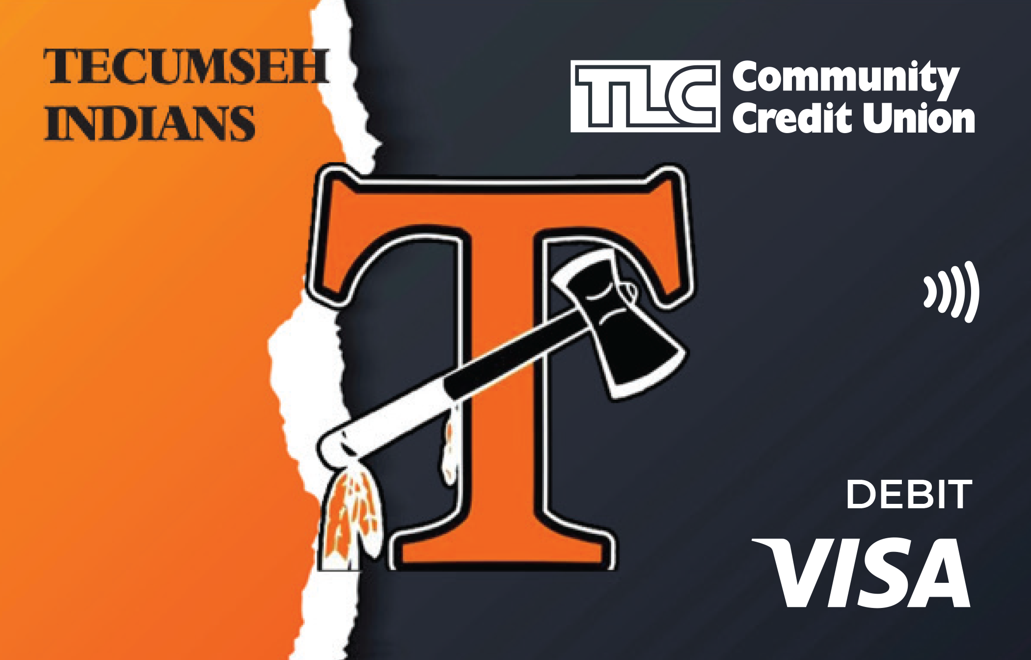 Debit Card Tecumseh indians